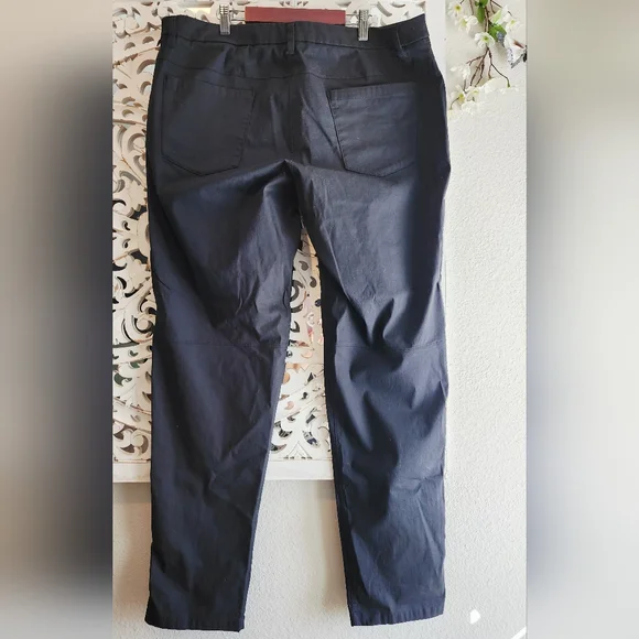 LULULEMON ABC Pant Slim DESIGNED FOR ON THE MOVE MEN SIZE 38 WATER RESISTANT - Picture 6 of 16
